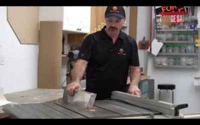 How To Use A Table Saw